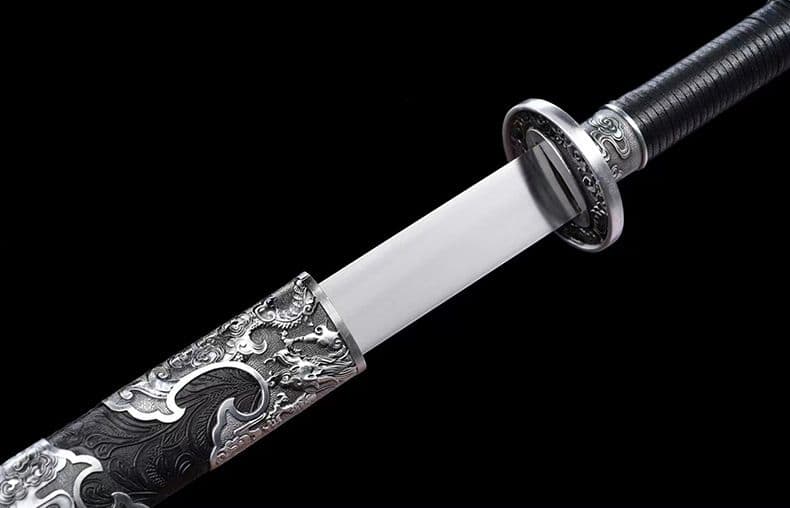 武聖の苗刀] 繍春刀 牛尾刀 苗刀 手鍛造打 鋼刀 冷兵器 古兵器 両手刀