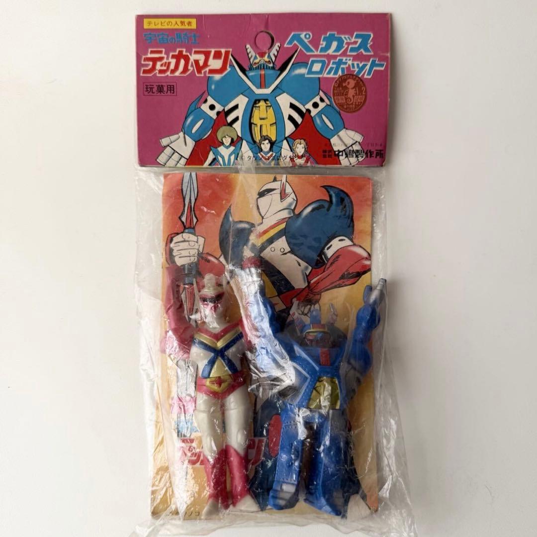 宇宙の騎士 テッカマン　ペガスロボット　中嶋製作所　ソフビ　フィギュア　当時物 m48317920599_1.jpg?1764494406