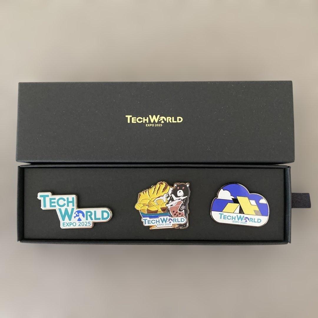 非売品　大阪関西万博　テックワールド　 ピンバッジ 貴重 大阪・関西万博 TECH WORLD館 台湾パビリオン TECH WORLD テック