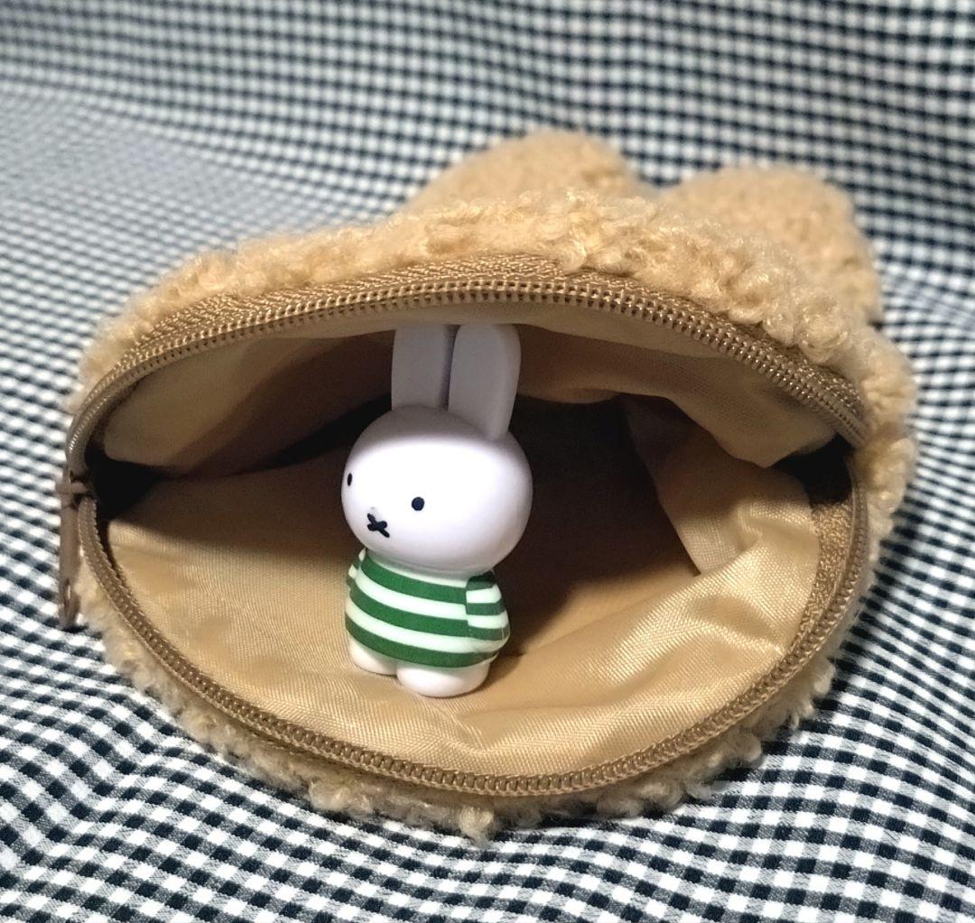 ミッフィー モロゾフ・ゆきのひ もこもこ おかおポーチ セット miffy