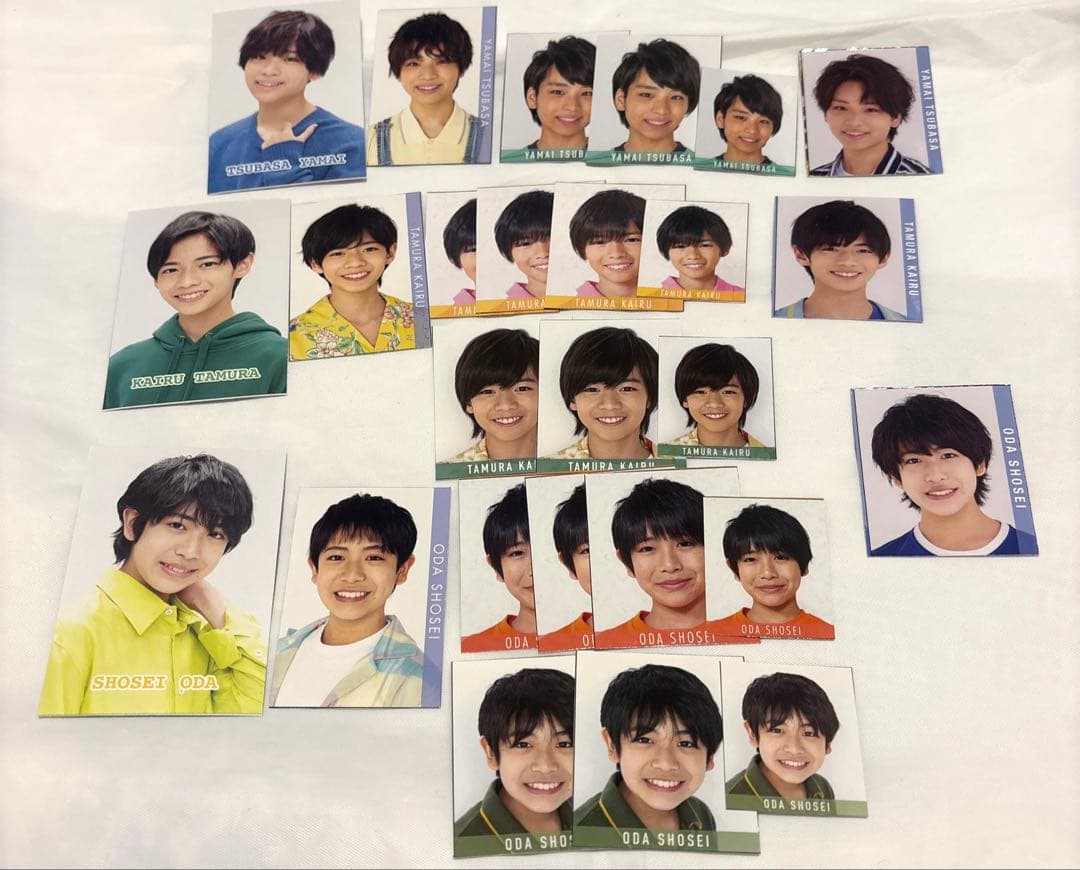 少年忍者 厚紙カードまとめ売り Jrデータカード Myojoデタカ 厚紙
