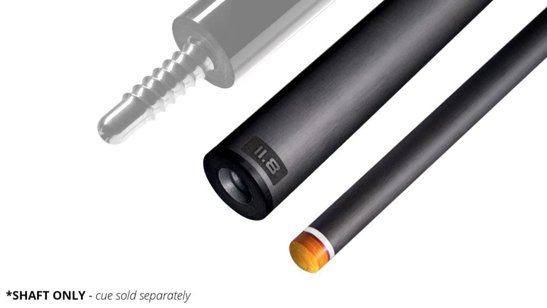PREDATOR REVOシャフトWVP11.8㎜ ラジアル Predator REVO 11.8 mm Carbon Fiber Low Deflection Pool Shaft for
