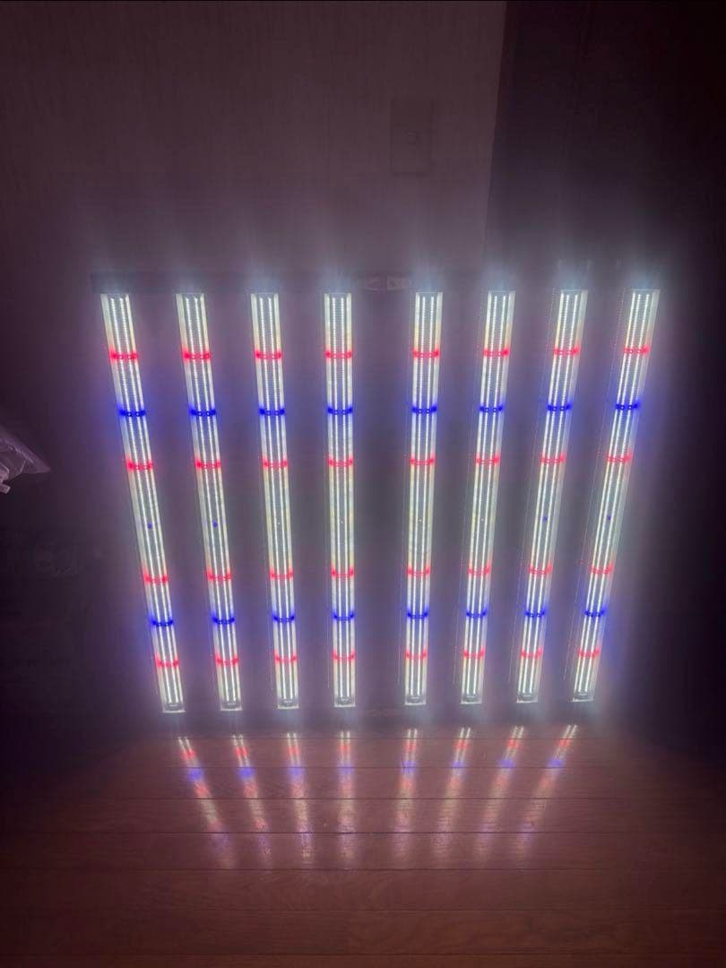 LED装飾照明パネル 赤青白1300W Amazon.com : HQRP 225 LED Blue + Red Plant Grow Light Panel 14