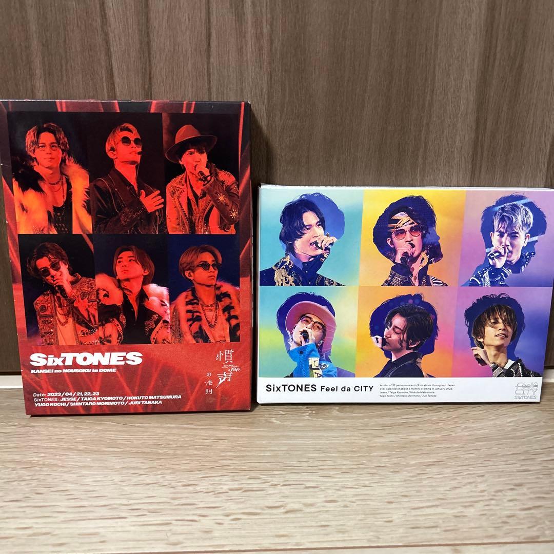 SixTONES 慣声の法則& Feel da CITY Blu-rayセット - メルカリ