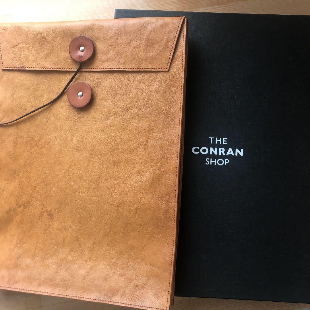 THE CONRAN SHOP レザー 書類入れ コンランショップ レザー