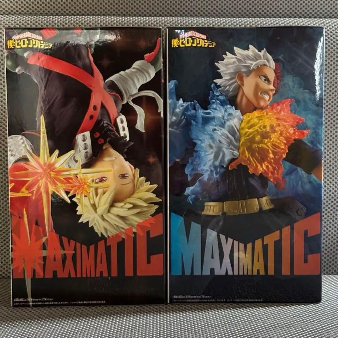 僕のヒーローアカデミア MAXIMATIC ①爆豪勝己 ②轟焦凍 - メルカリ
