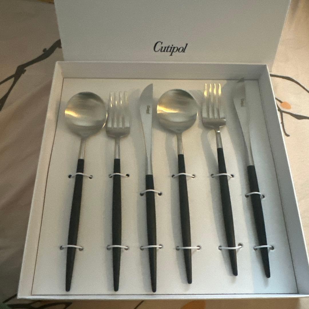 Cutipol カトラリーセット ステンレス クチポール Cutipol ゴア 6点セット スプーン フォーク ナイフ