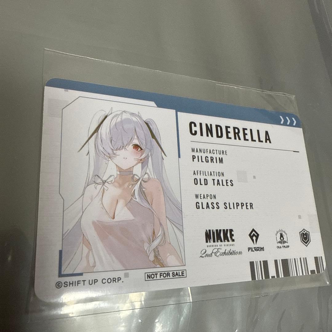 NIKKE展 ニケ展 2nd 入場特典 社員証風カード シンデレラ - メルカリ