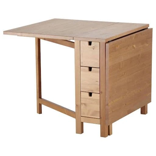 バタフライテーブル ノールデン IKEAのバタフライテーブルは使いづらい？2年使ってわかったデメリット