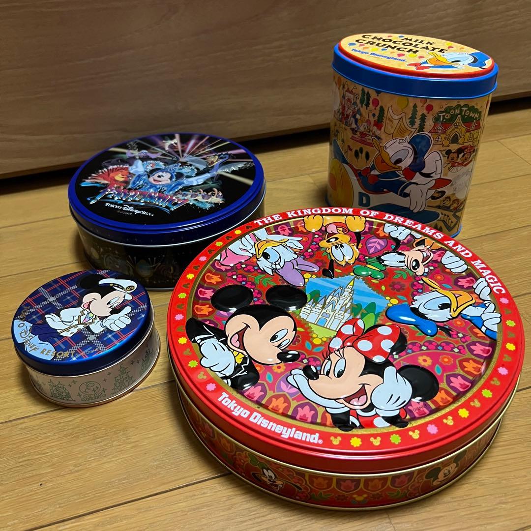 TDR 東京ディズニーリゾート お菓子 缶 4個セット - メルカリ