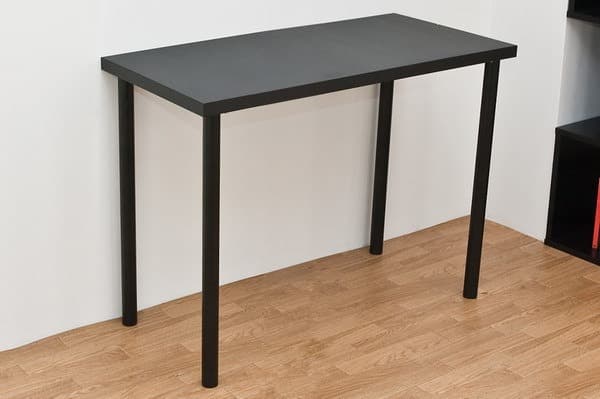 《新品・送料無料》フリーテーブル　90×45　BK/WH
