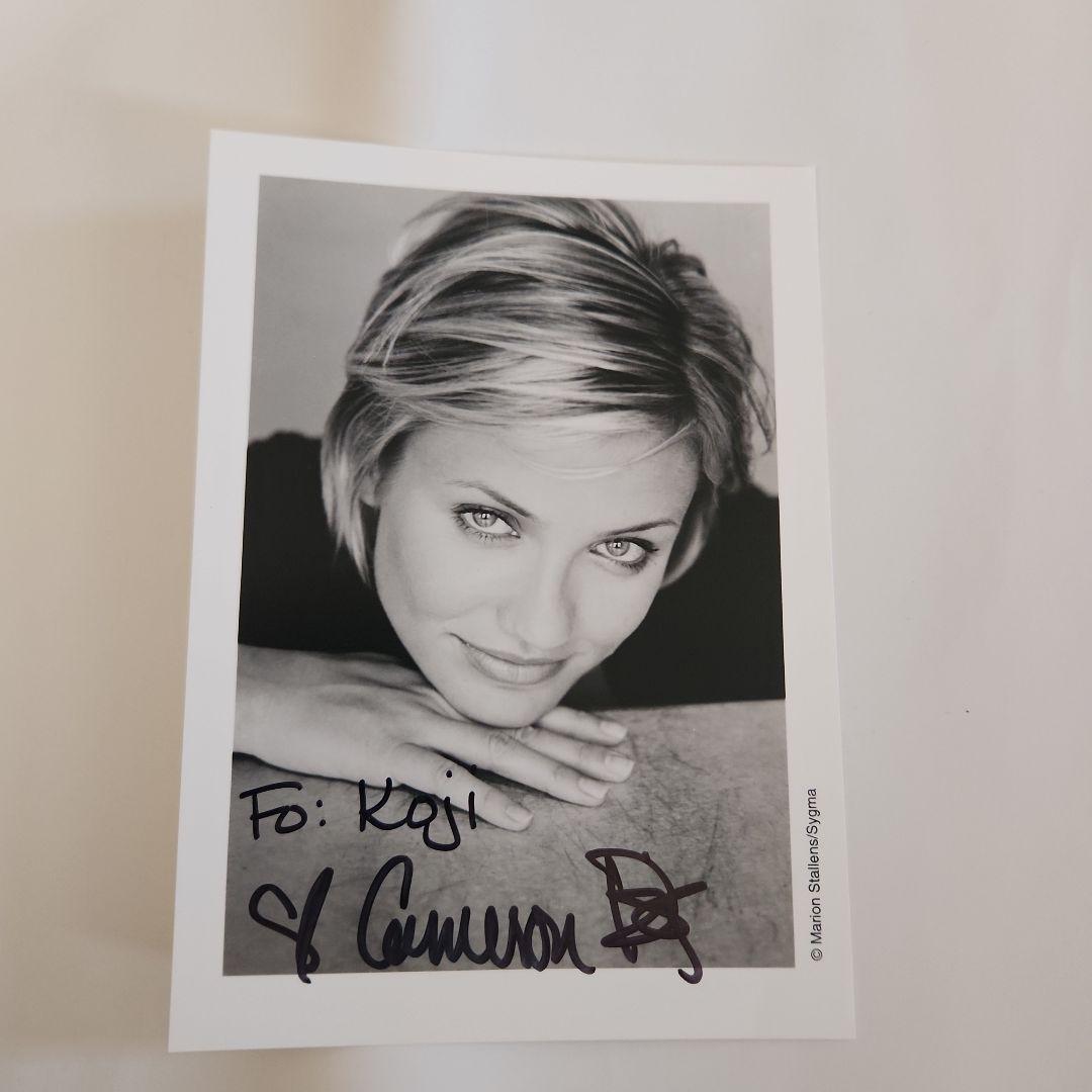 CAMERON DIAZ キャメロン・ディアス 直筆サイン - メルカリ