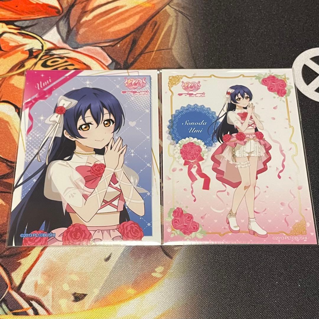 ラブライブ ラブカ感謝祭 ミニブロマイドセット μ's 園田海未 - メルカリ
