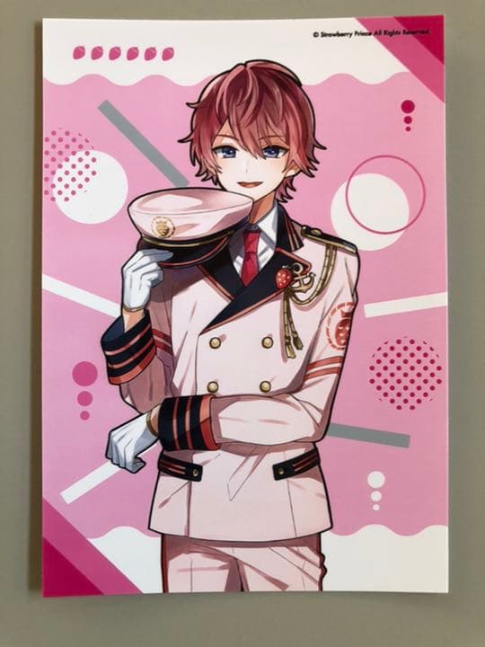 すとぷり さとみくん ブロマイド いちごまりんver. ファミマプリント L