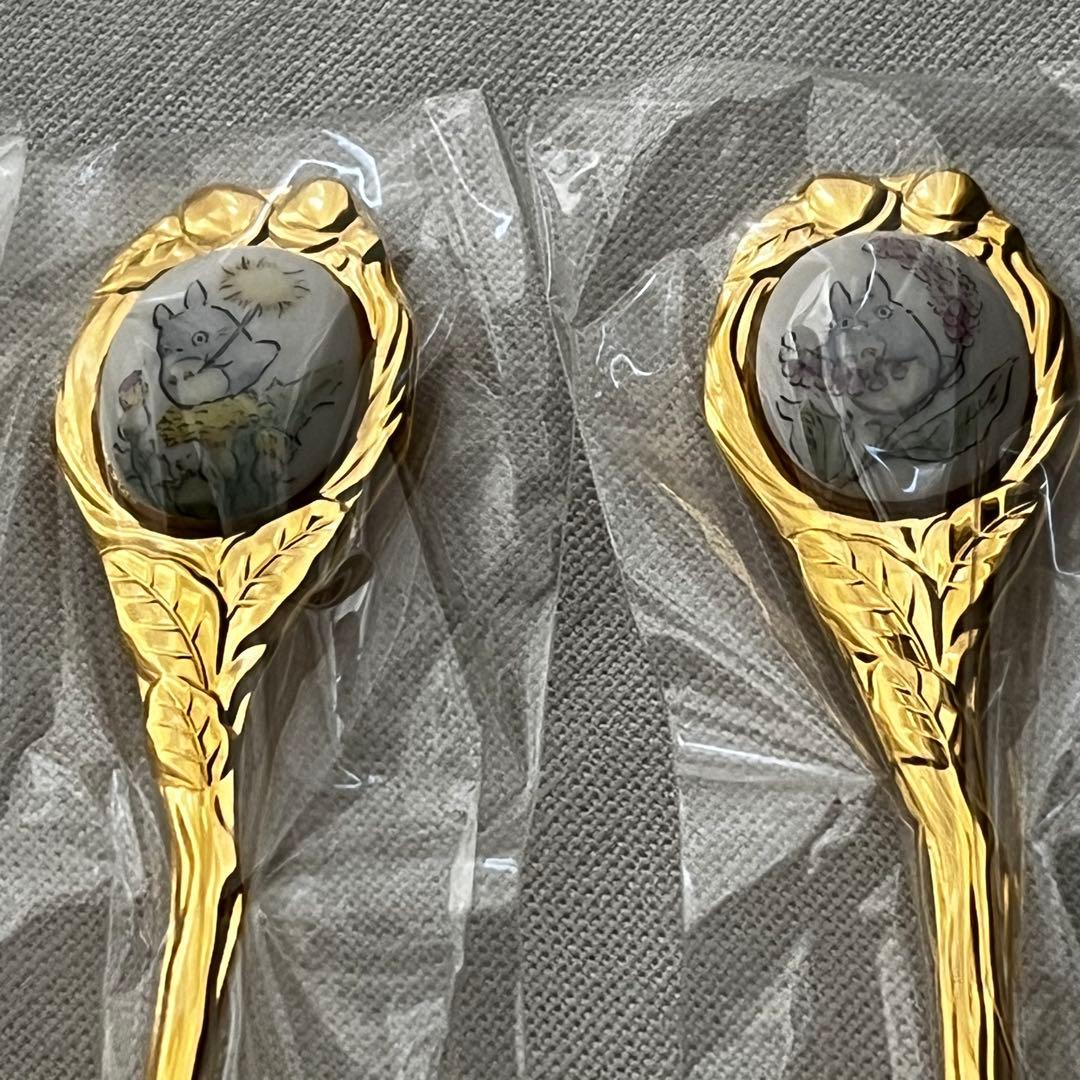 ノリタケ となりのトトロ ゴールド スタジオジブリ ティースプーン