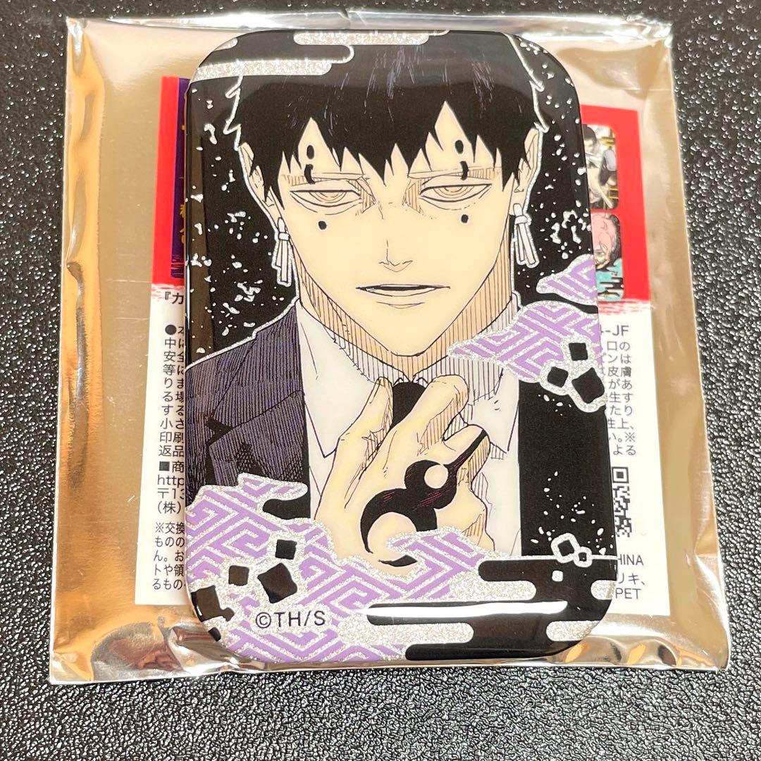ジャンフェス カグラバチ 蒔絵風 スクエア 缶バッジ コレクション 第1