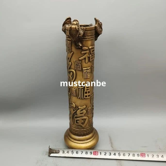 銅器 香筒 蓮華筆筒 香挿 仏堂 置物 工芸品 - メルカリ