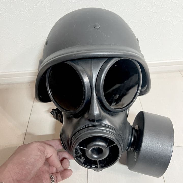 S10 ガスマスク サイズ1 ※ヘルメットなし