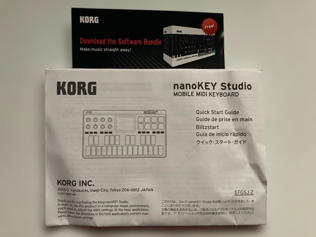 KORG nano KEY Studio 欠品あり - メルカリ