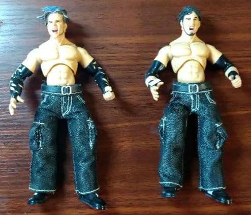 JAKKS製 WWF 現WWE ハーディーボーイズ フィギュア