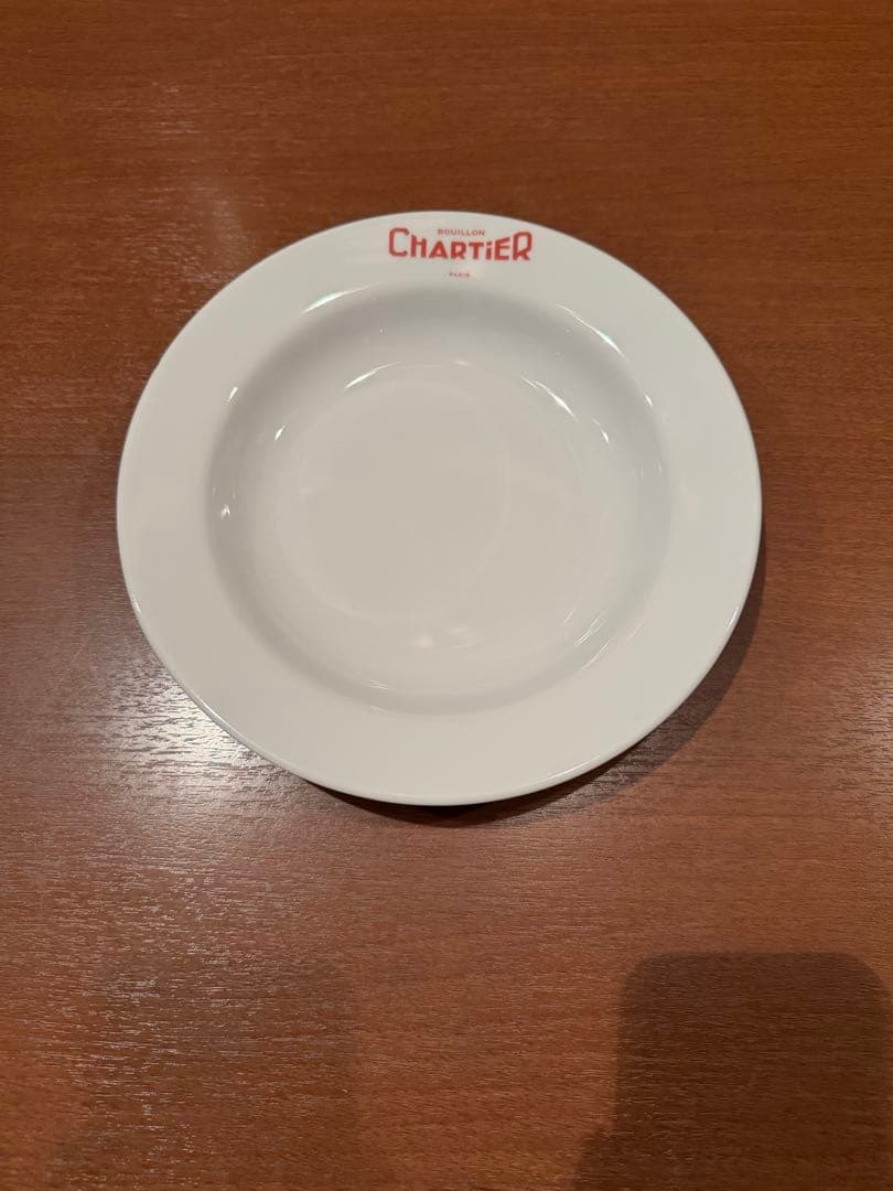 新品】Bouillon CHARTIER ロゴ入り スープ皿 - メルカリ