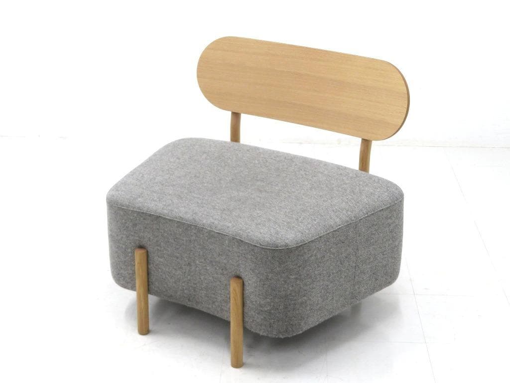 展示品 カリモク ドラドラ 北欧 オーク材 ソファ ラウンジチェア