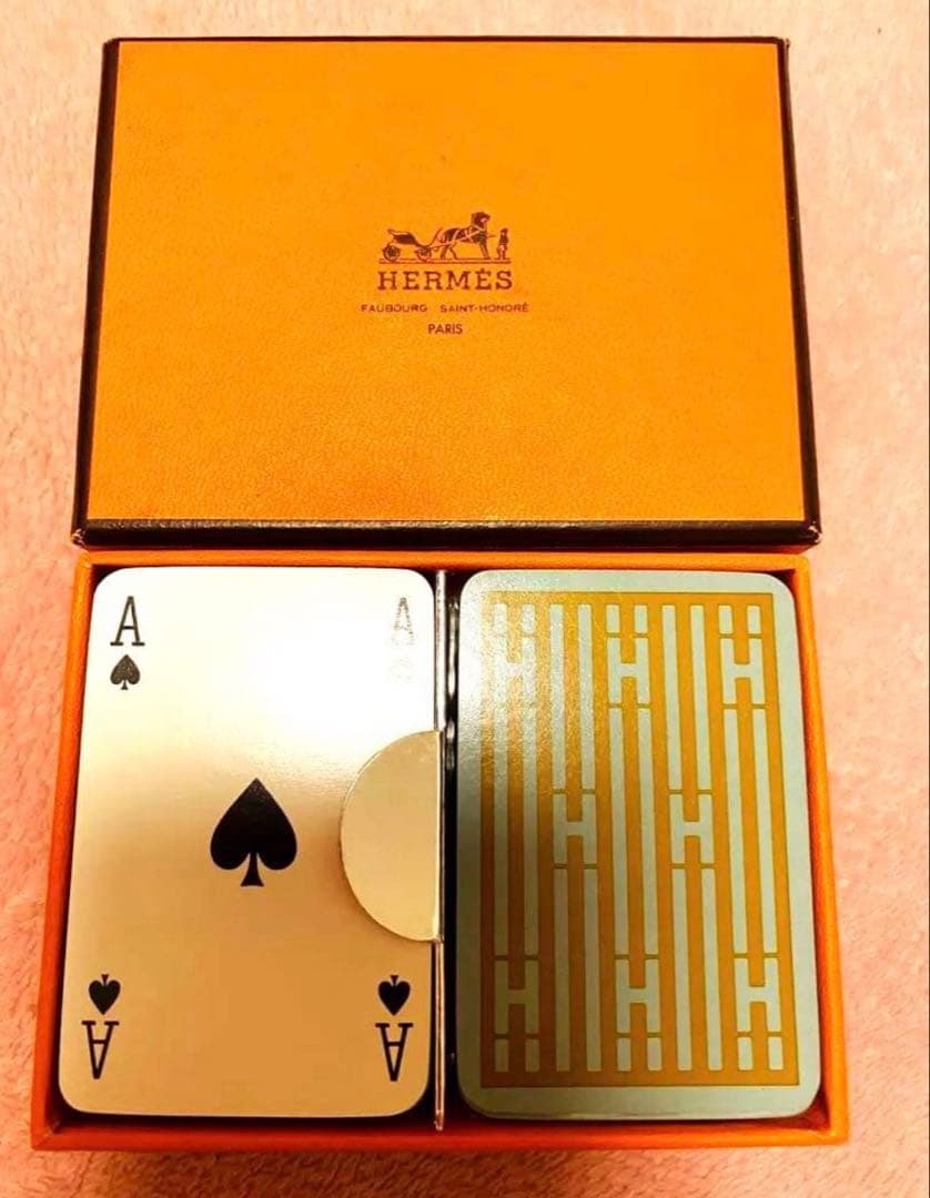HERMES トランプセット ❇︎美品❇︎希少❇︎フランス製 - メルカリ