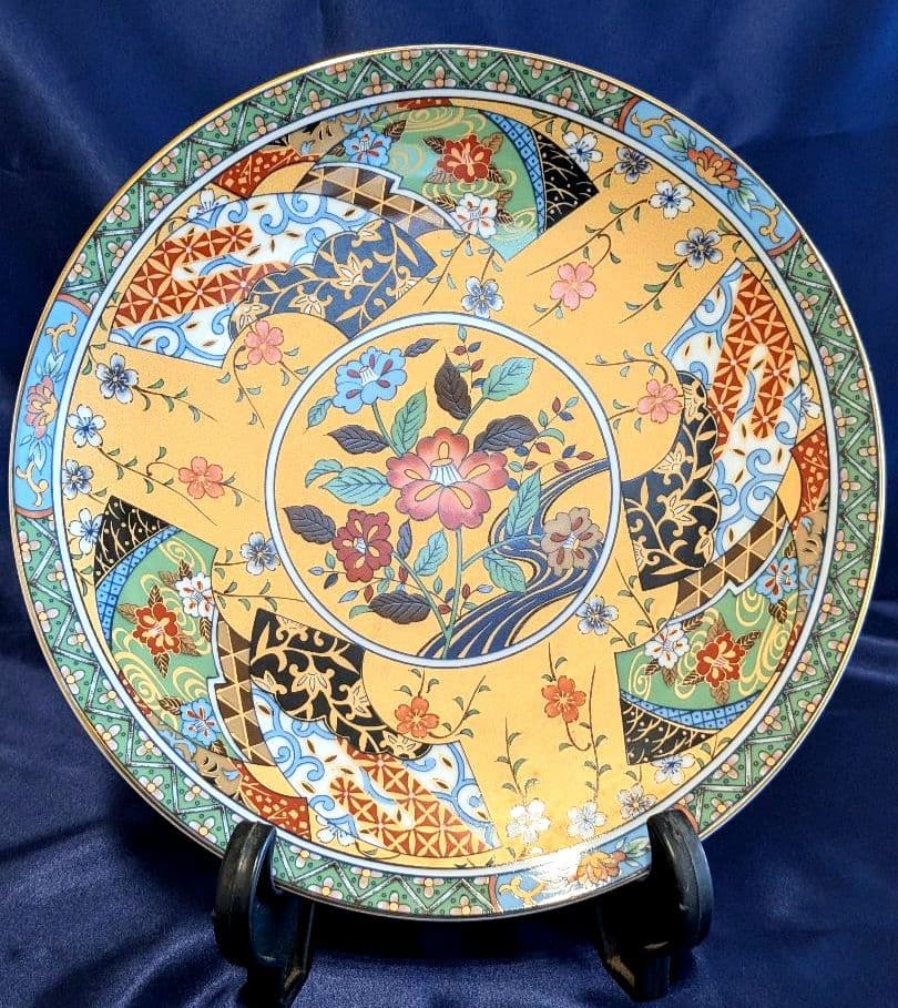 有田焼 寿山窯 金蘭 大鉢 盛鉢 金彩 - メルカリ