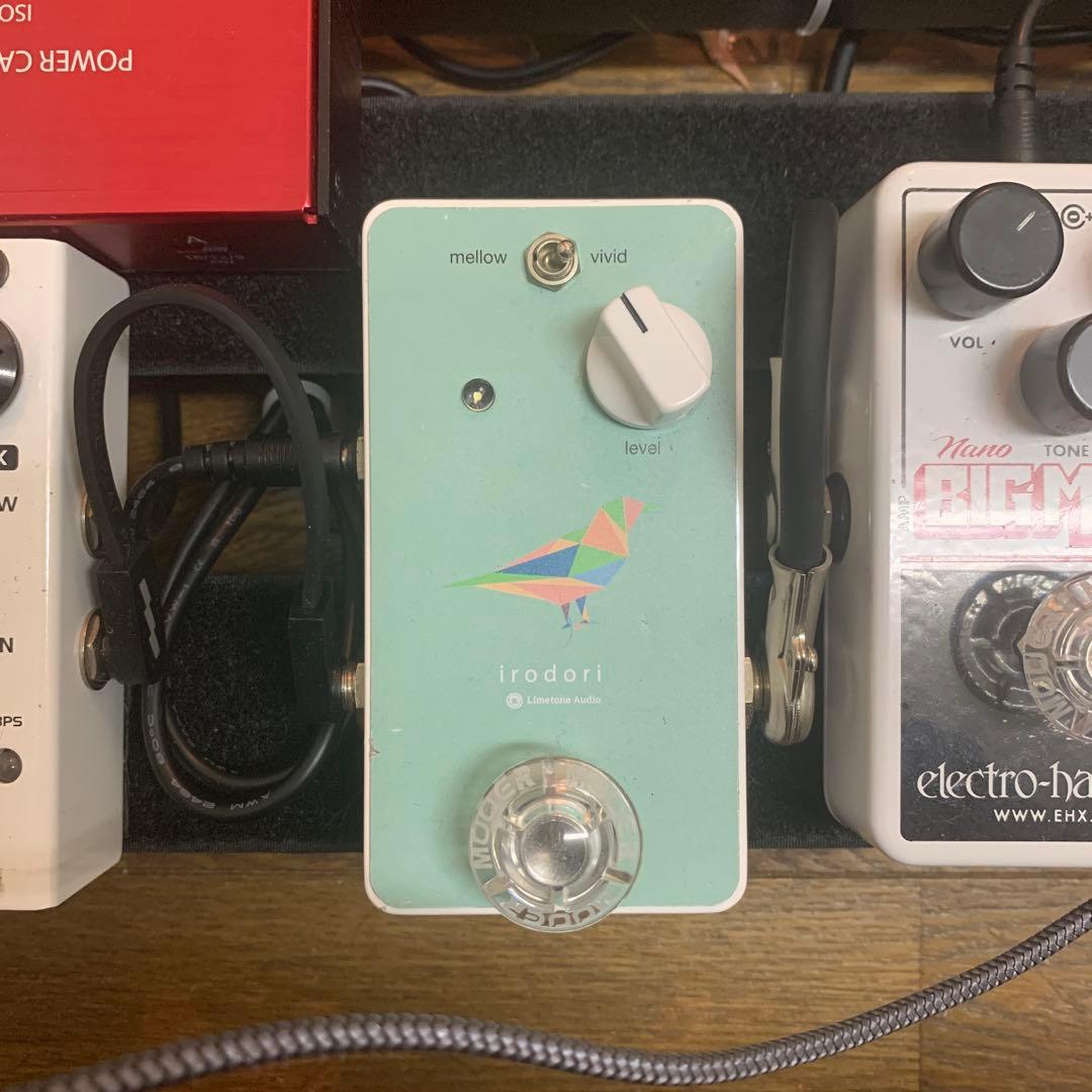 ギター Limetone Audio Irodori Limetone Audio irodori」レビュー！2モード搭載のクリーンブースター