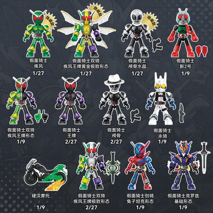 BLOKEES 布鲁可 星光版仮面ライダー 第2弾 未開封新品 海外限定 - メルカリ