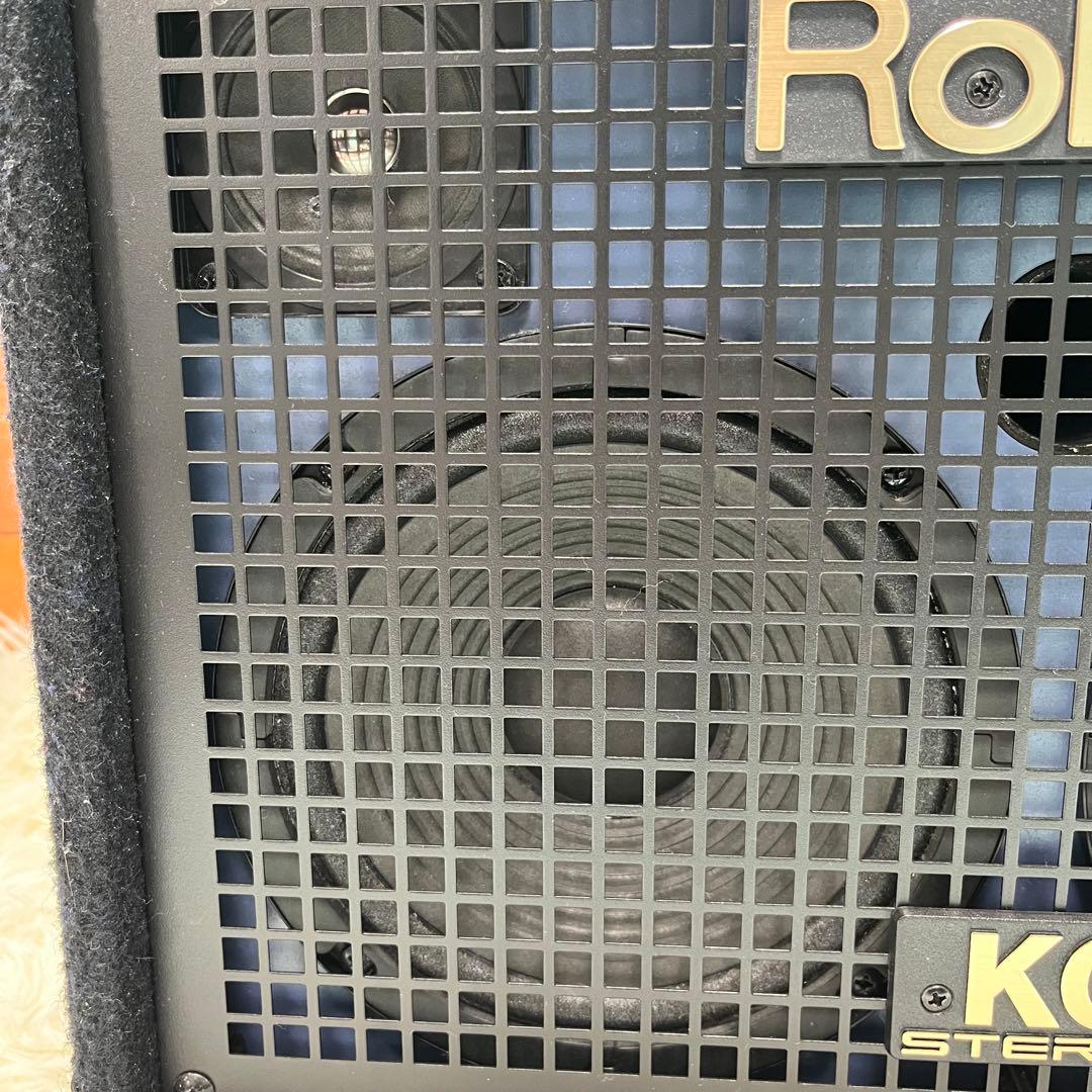 名機/極美品/取説付】Roland ステレオ・キーボードアンプ KC-110