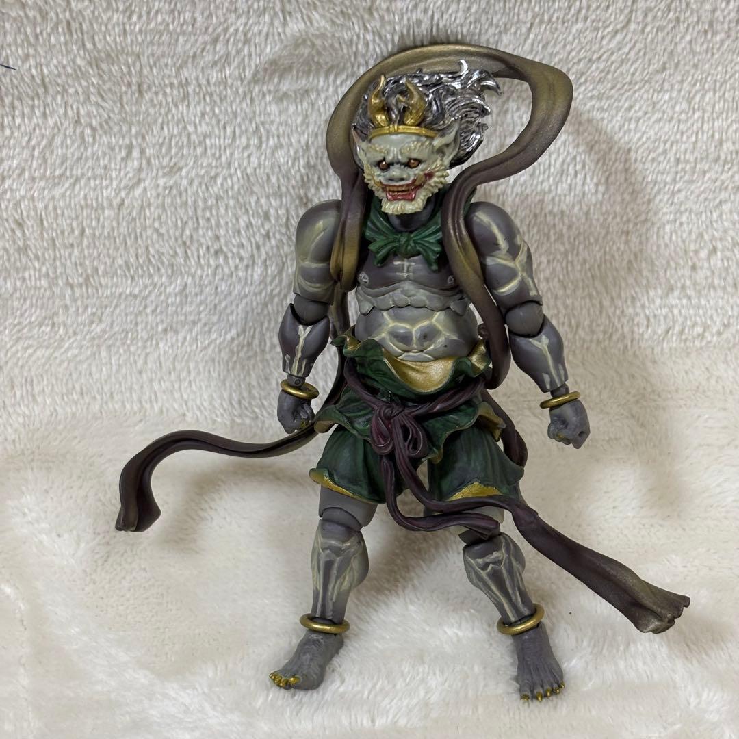 美品】海洋堂 リボルテックタケヤ 雷神 竹谷隆之 可動仏像 - メルカリ