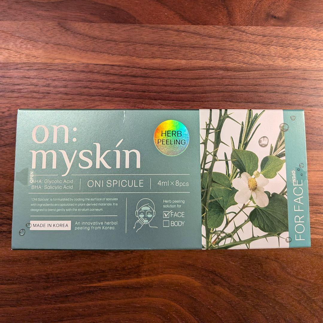 on myskin オーマイスキン ハーブピーリング 顔用 - メルカリ