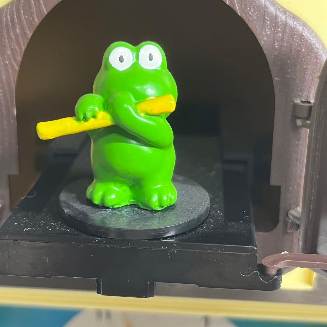 非売品・動作確認済】明治カール オリジナルからくり時計 カール