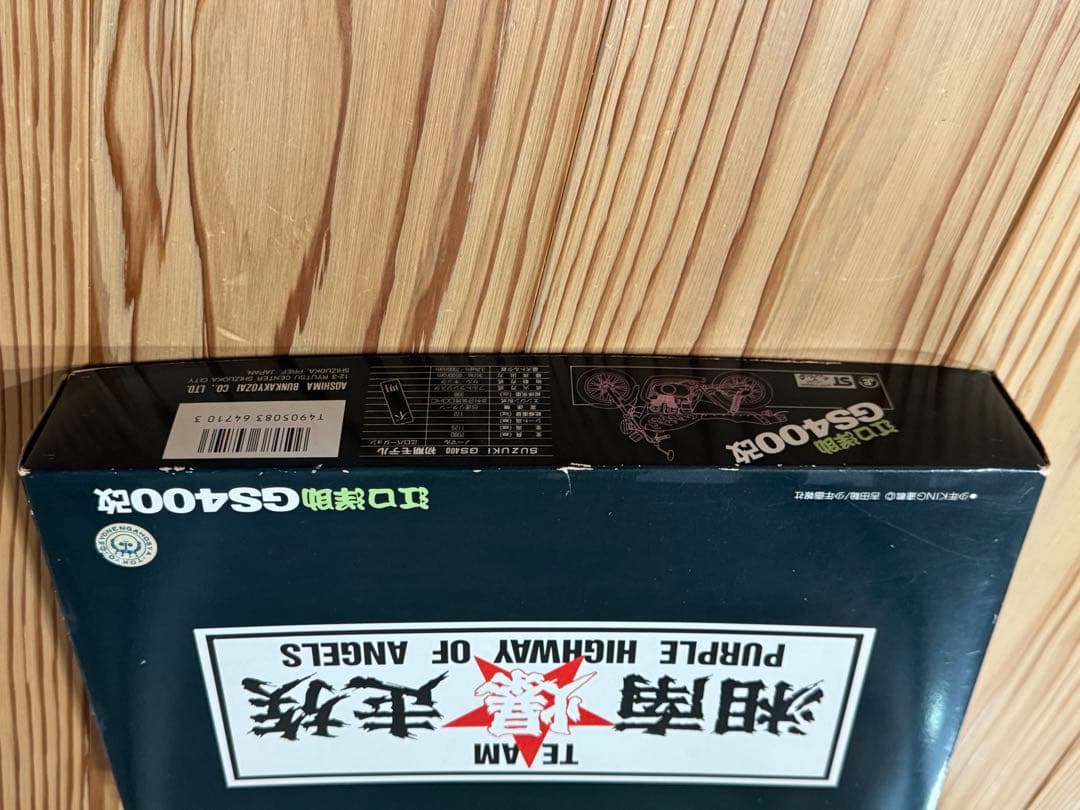 湘南爆走族 GS400 改 内袋未開封 箱傷 プラモデルキット 湘爆