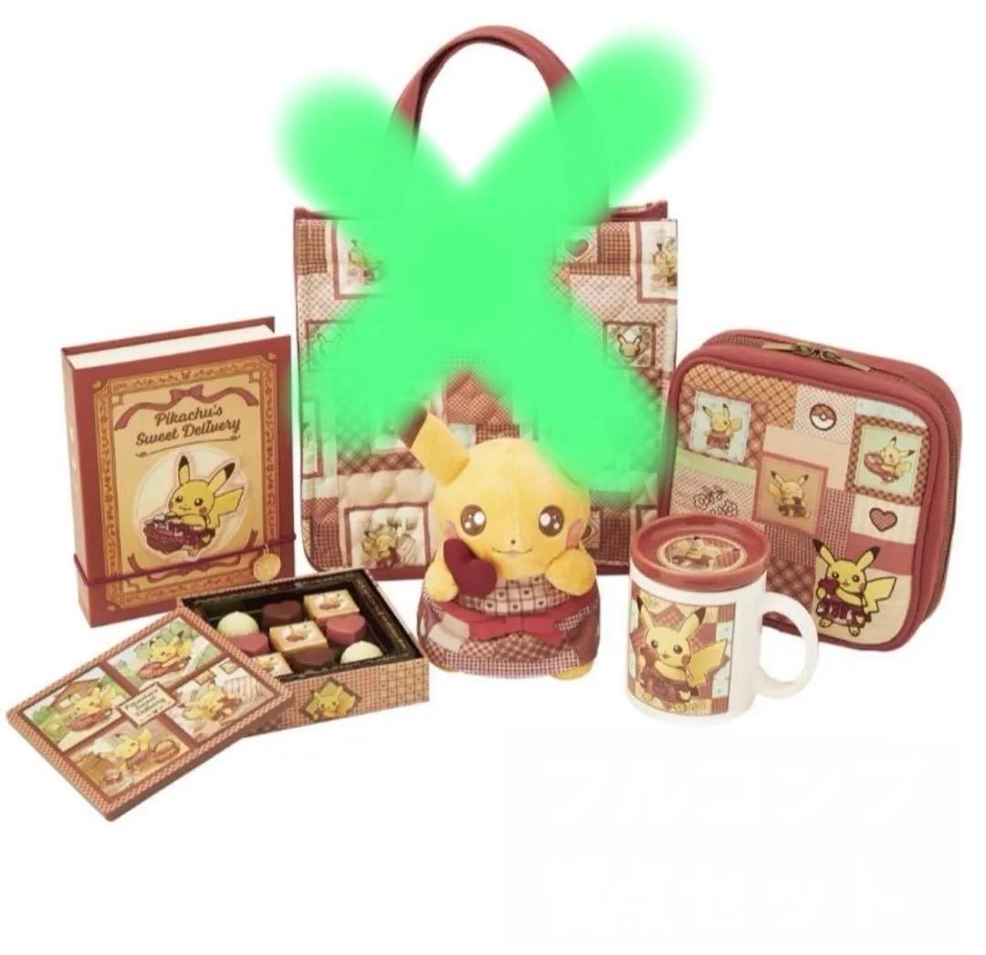 新品未開封✨Pikachu’s Sweet ピカチュウ バレンタイン 6点セット 新品未開封 Pikachu's Sweet ピカチュウ バレンタイン 6点セット