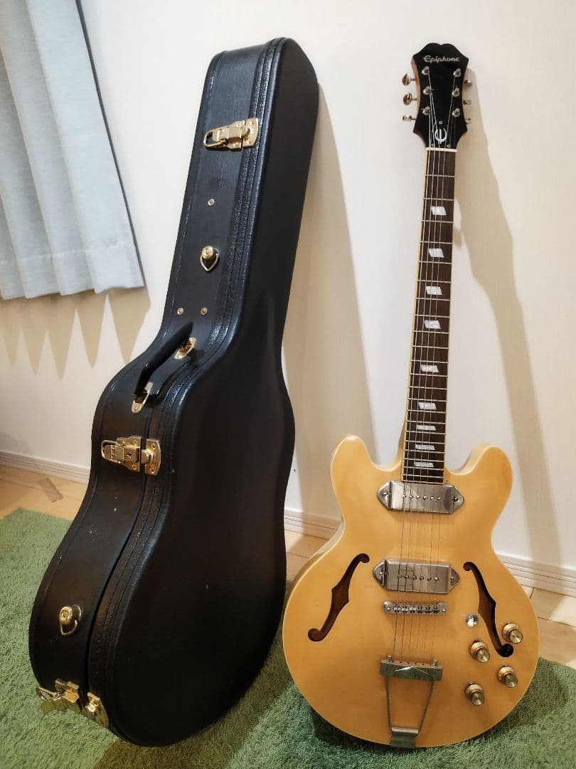 送料込】Epiphone casino coupe NA ハードケース付の通販｜www