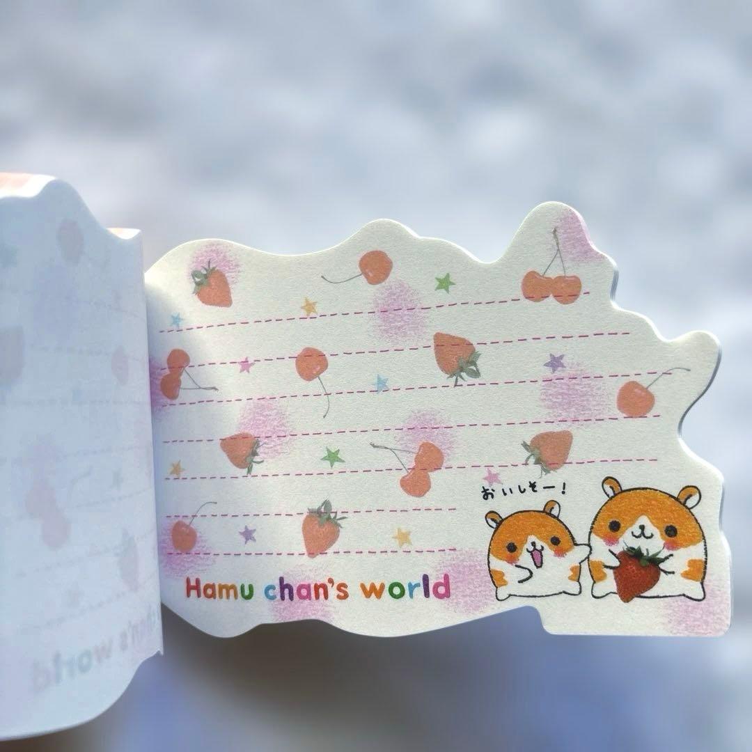クラックス ハムちゃんずワールド Hamu chan's world メモ帳 - メルカリ