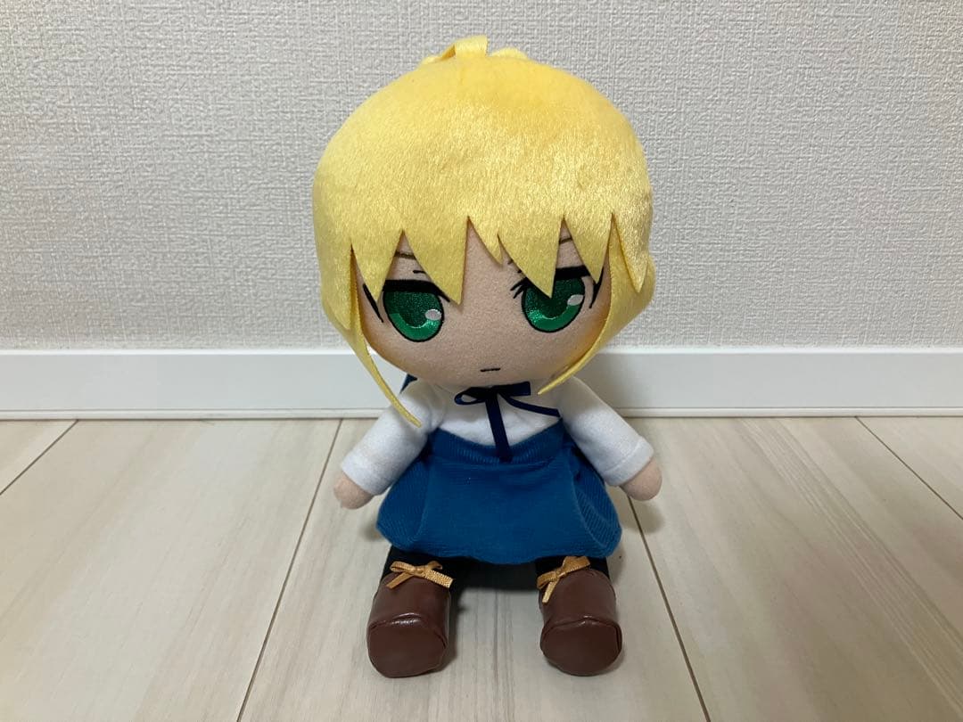 劇場版 Fate/stay night セイバー ぬいぐるみ gift 劇場版「Fate/stay night [Heaven's Feel]」 マルイコラボぬいぐるみ