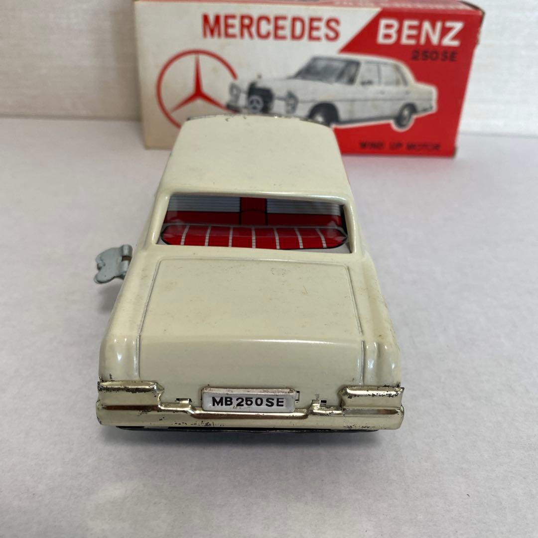 市村商店 プリキの自動車 MERCEDES BENZ 250SE ミニカー H1790748164