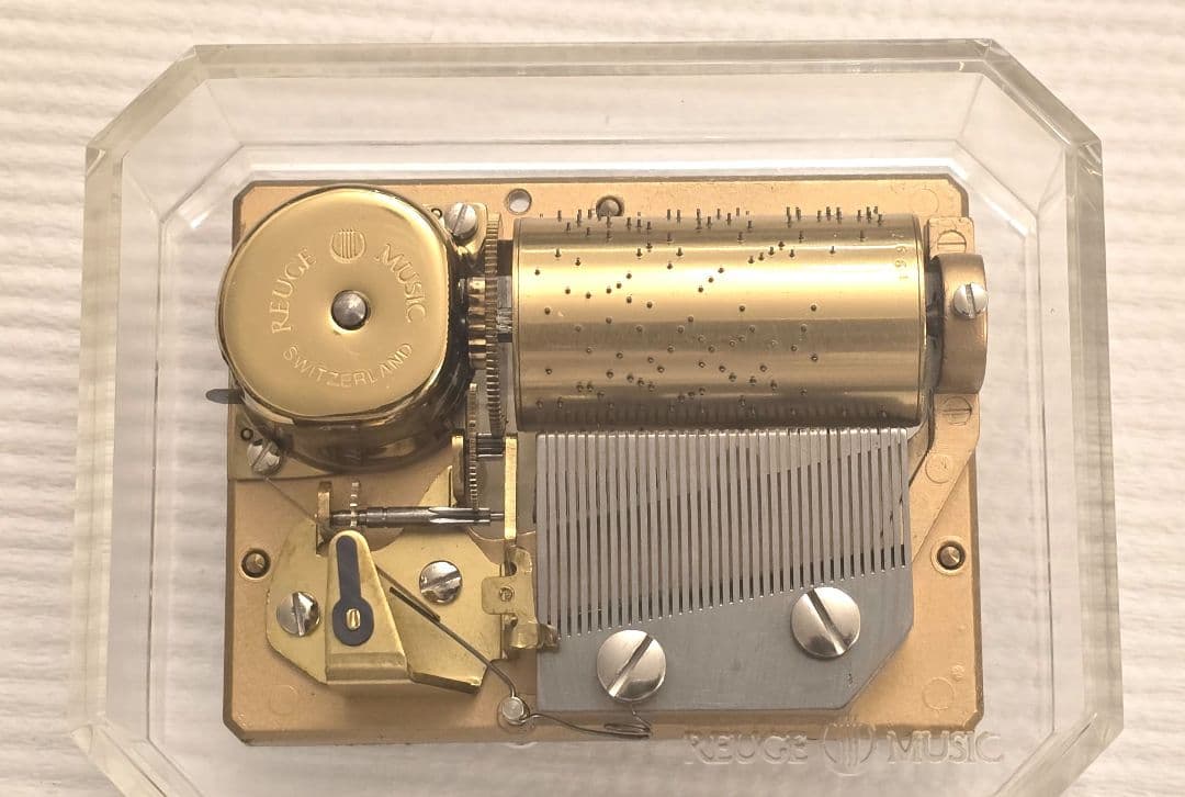 オルゴール REUGE 36 Note Music Box Reuge Music Box Switzerland 3/36 Note. Love Is Blue, Laura's Theme