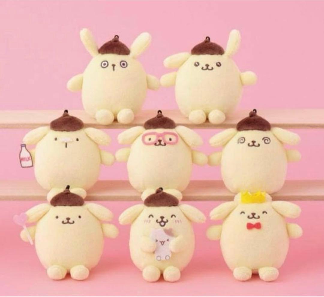 ポムポムコレクション2 トレーディングむにゅぐるみ　ポムポムプリン　マスコット ポムポムプリン コレクション2 トレーディングむにゅぐるみマスコット
