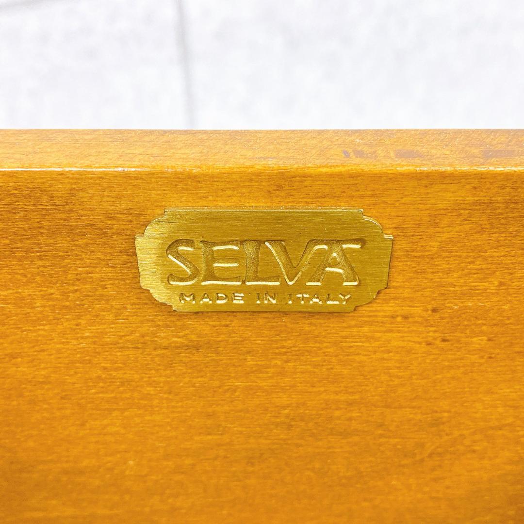 SELVA セルバ 木製キャビネット 4段チェスト イタリア製 - メルカリ