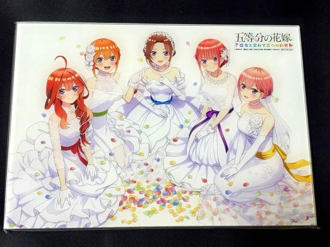 五等分の花嫁 ごとかの A賞 オリジナルアクリルパネル コレイズにて予約受付開始！ 五等分の花嫁＊_アクリルアートパネル