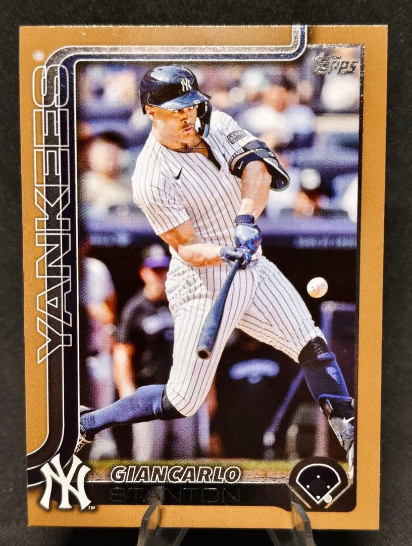 2025枚限定 Giancarlo Stanton ゴールド 2025 MLB - メルカリ