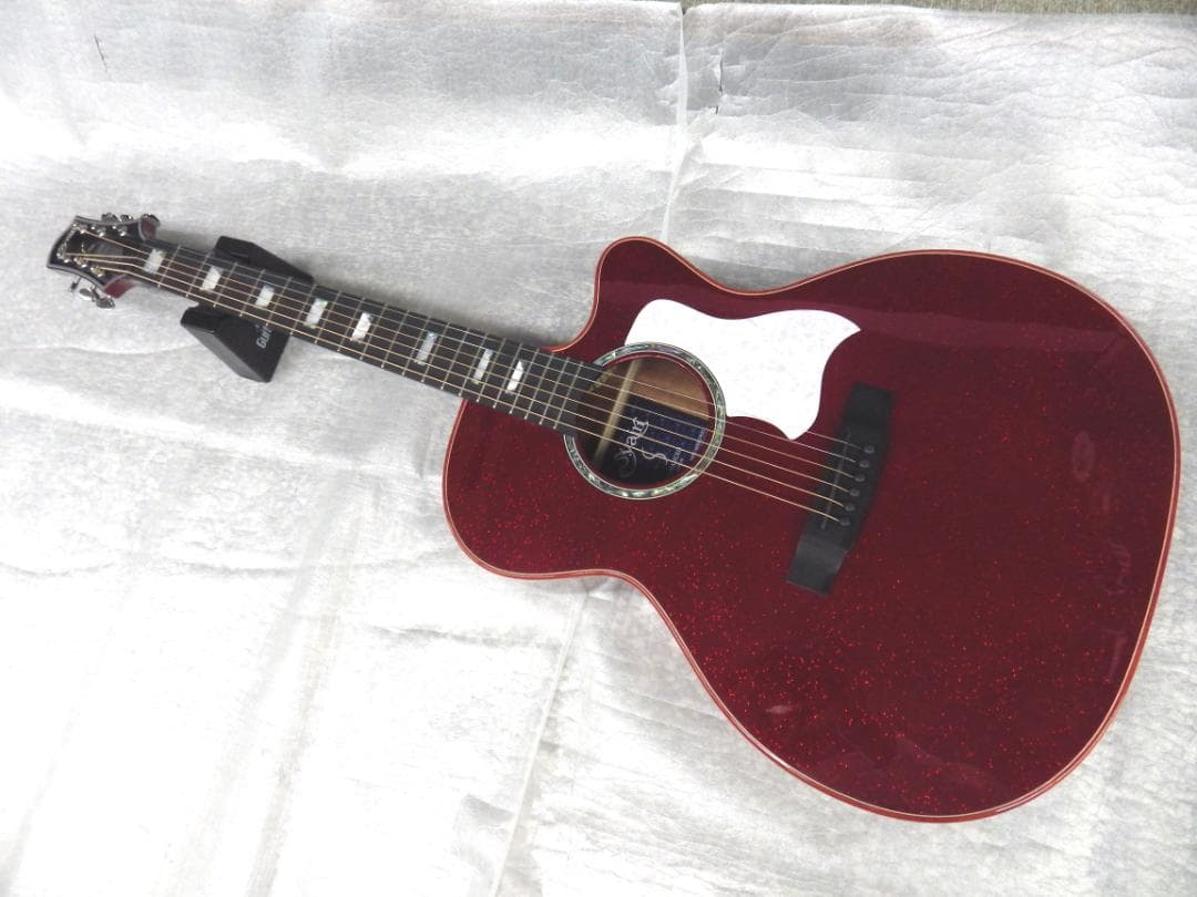 限定品 Sヤイリ ラメ入り塗装 エレアコギター YATK-1400EC/RDG
