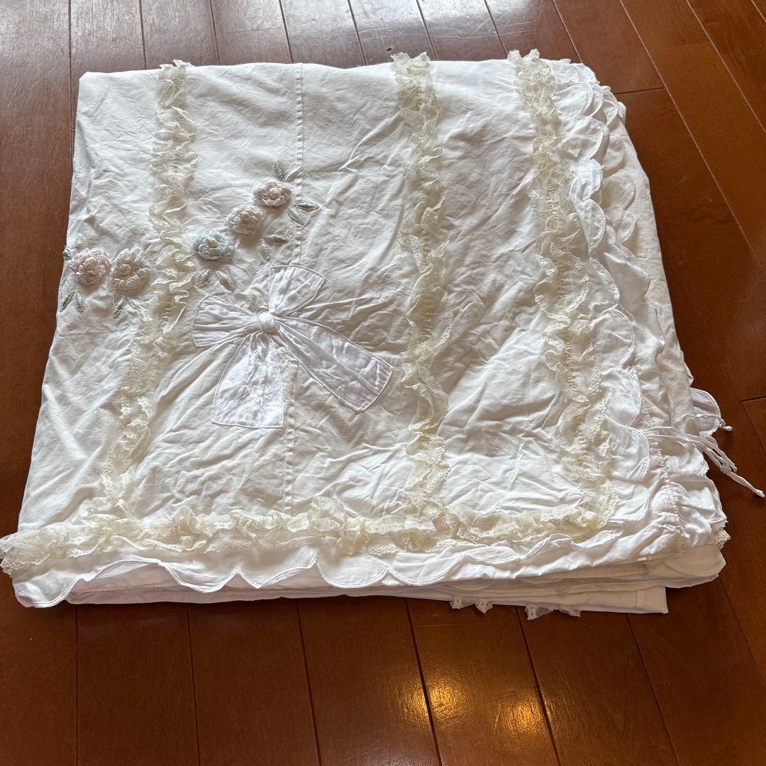 さえらヒスクローネhischroneダブル布団カバー ノーブルスパーク 布団カバー 4点セット ダブルサイズ 高級 xln2w
