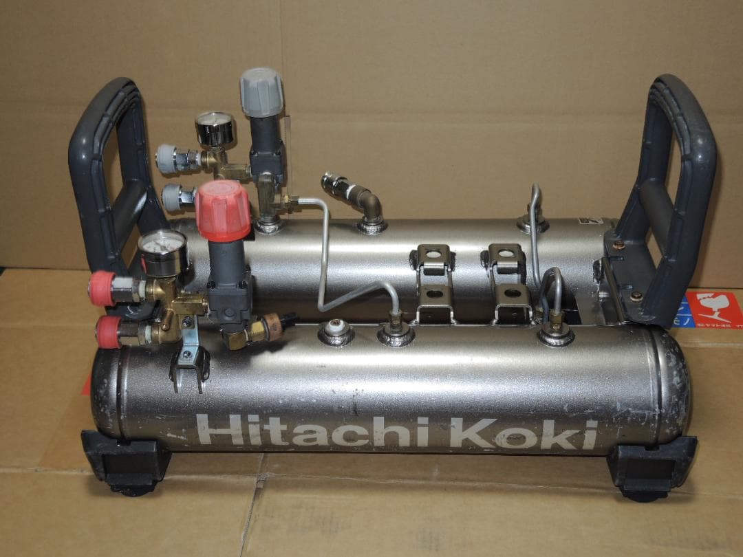 日立 EC1445H のサブタンク仕様 高圧/常圧 HiKOKI(日立工機) EC1445H(S) 高圧エアコンプレッサ ウエダ金物【公式