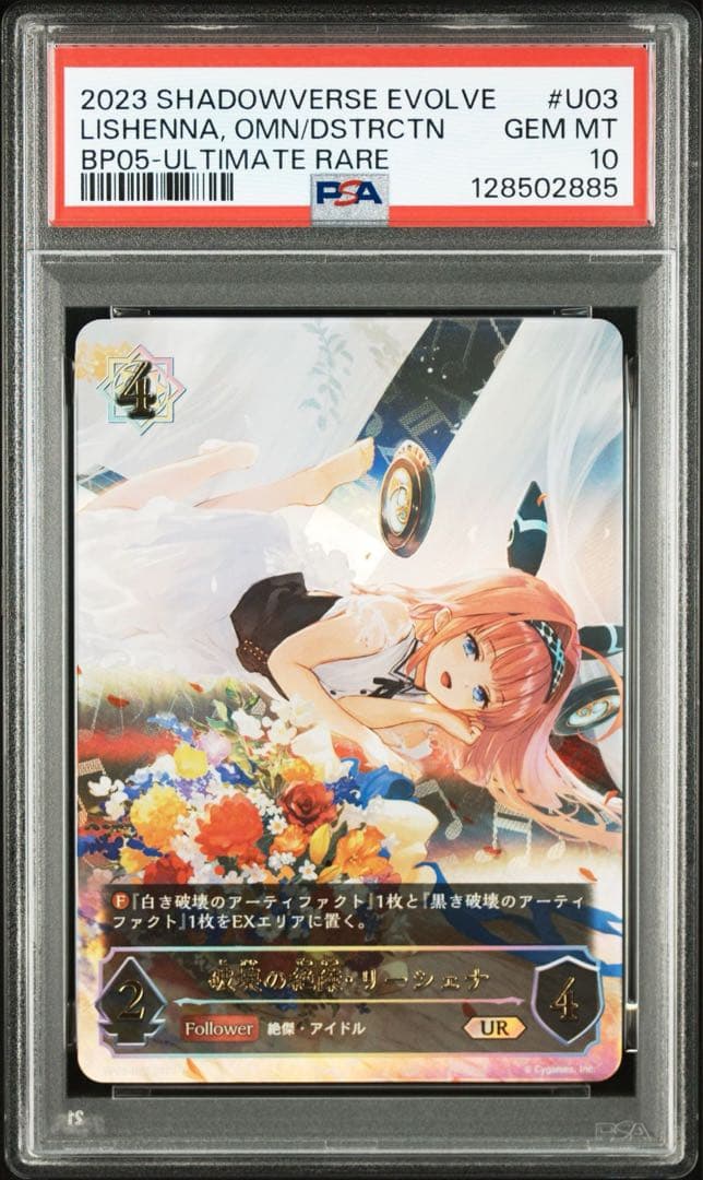 破壊の絶傑・リーシェナ UR PSA10 シャドウバースエボルヴ - メルカリ