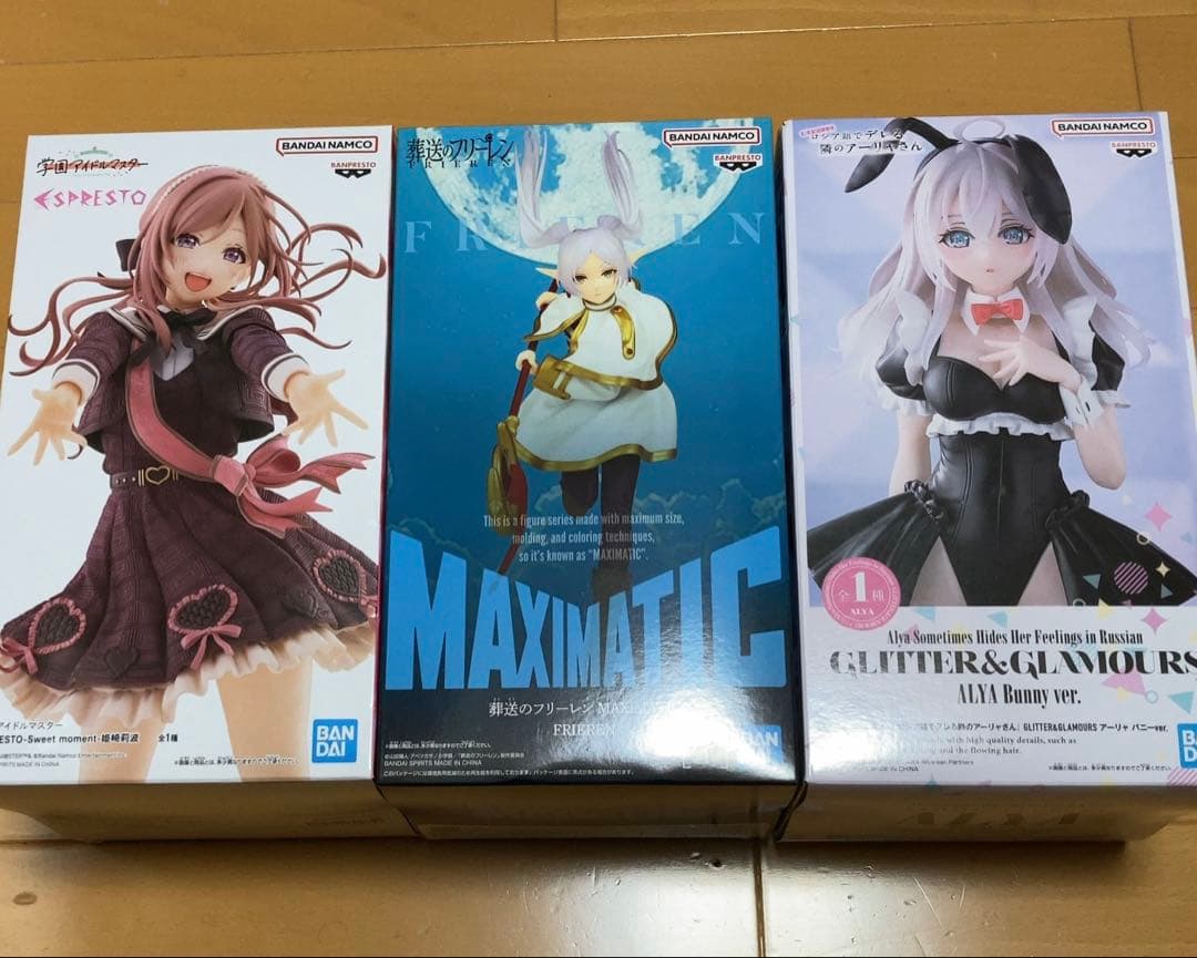 美少女フィギュア まとめ売り 最新プライズフィギュア 3点セット